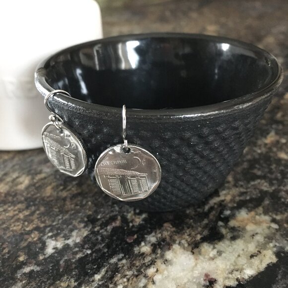 Dangly Coin Earrings - Picture 5 of 6